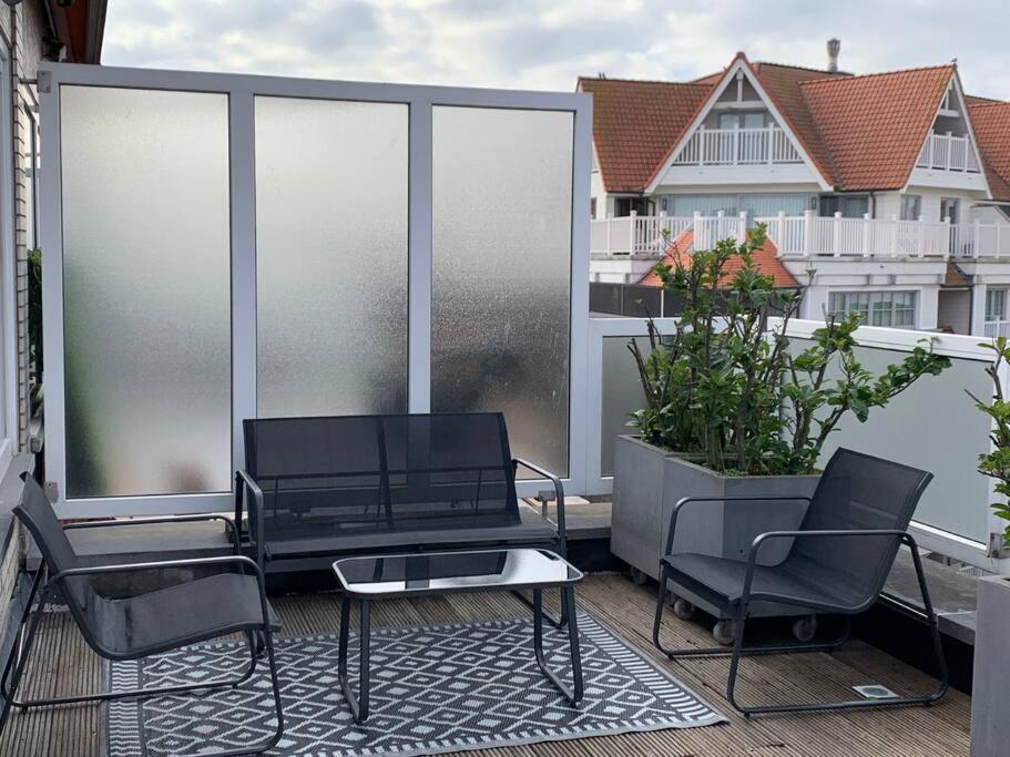 Ferienwohnung Zoute Penthouse Knokke-Heist Exterior foto